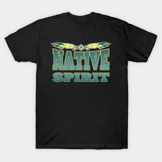 Native Spirit T-Shirt by MagicEyeOnly